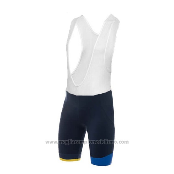2017 Abbigliamento Ciclismo Giro d'Italia Blu Manica Corta e Salopette